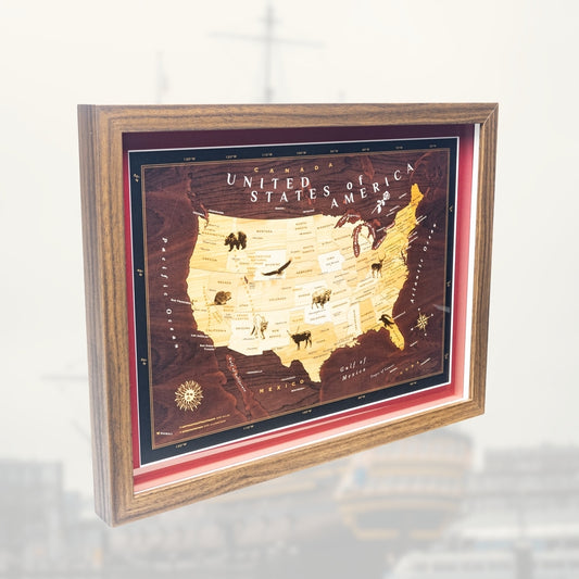 Keepsake Map - United States of America
